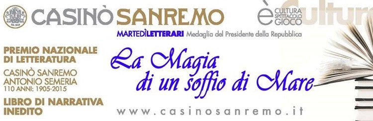 Seconda chance per il premio letterario Casinò di Sanremo – Antonio Semeria