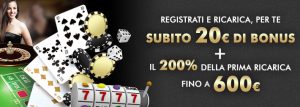 Lottomatica Casino Bonus Blackjack Live