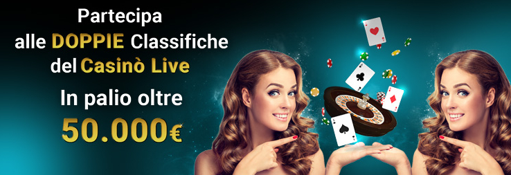 Casino Live Lottomatica Bonus Classifiche