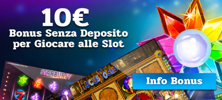 Casino Live Bonus Senza Deposito