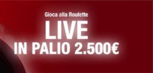 Roulette live Bonus GD Casino 2.500€
