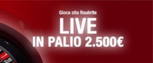 Roulette live torneo Natale Gioco Digitale
