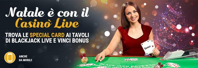Lottomatica Casino Bonus Blackjack Live
